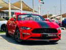 Ford Mustang EcoBoost Convertible | Monthly AED 930/- | 0% DP | Custom Leather Seats | # 48526