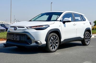 تويوتا كورولا كروس TOYOTA FRONTLANDER LUXURY  2.0L HYBRID  MODEL 2025  WHITE