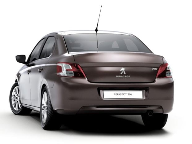 Peugeot 301 exterior - Rear Right Angled
