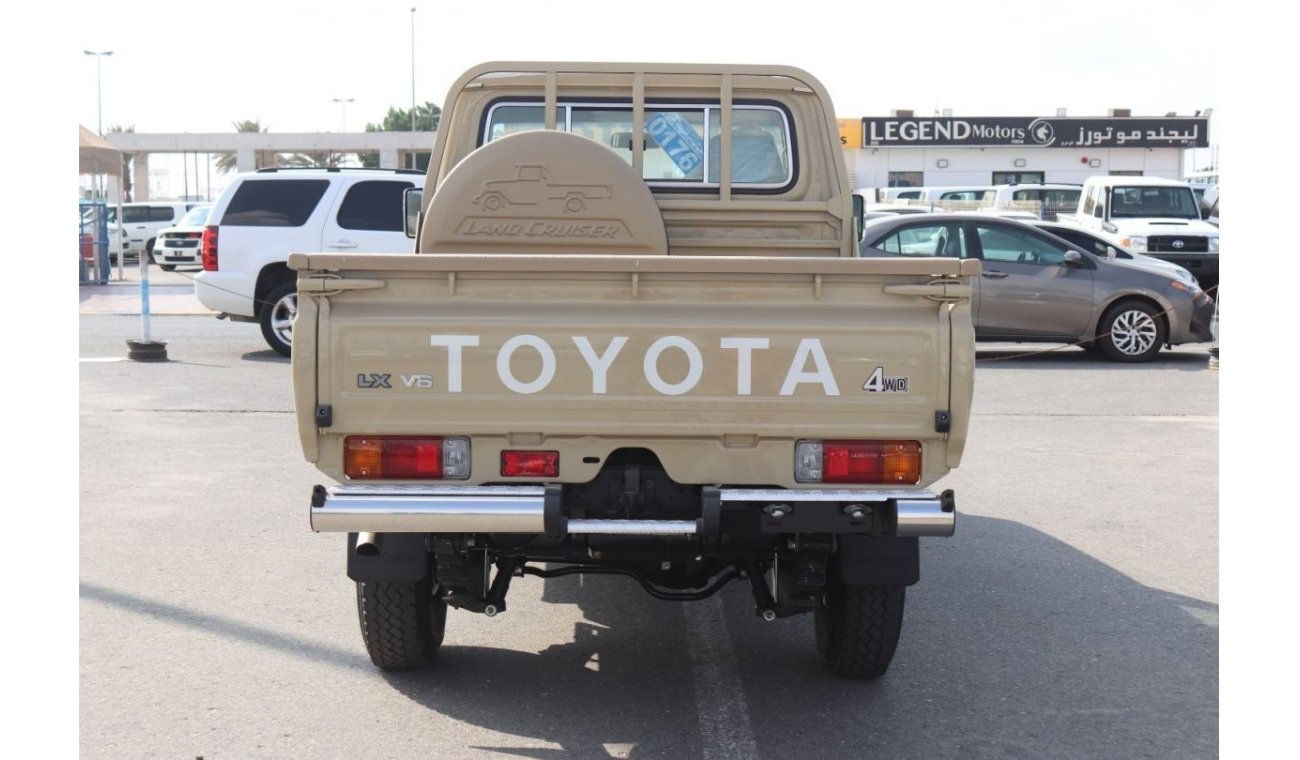 تويوتا لاند كروزر بيك آب LX 4.0Ltr V6 4WD SINGLE  CAB, DIFFRENTIAL LOCK,WINCH, POWER WINDOW,WOODEN INTERIOR-POWER MIRROE, MOD