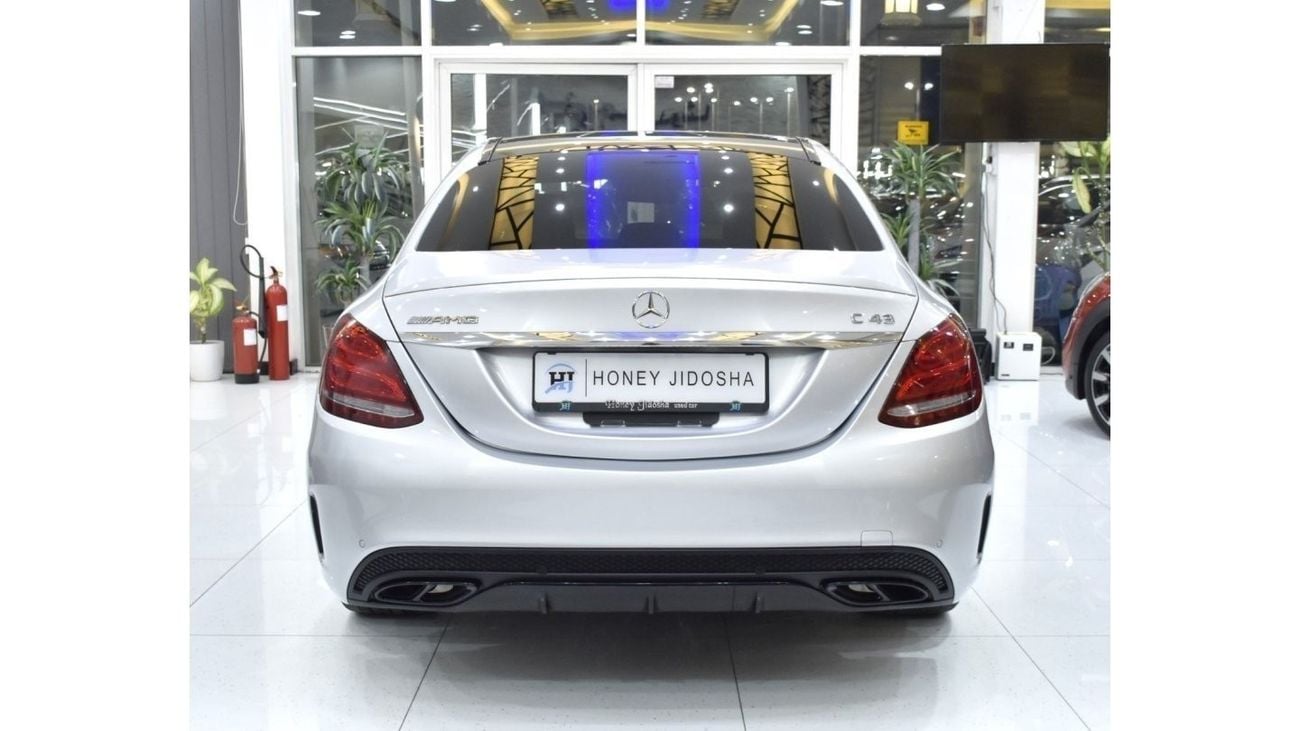 Mercedes-Benz C 43 AMG EXCELLENT DEAL for our Mercedes Benz C43 AMG ( 2017 Model ) in Silver Color Japanese Specs