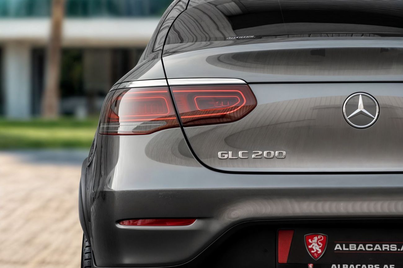 مرسيدس بنز GLC كوبيه 200 3,525 P.M  | GLC GLC Coupe 200 | 0% Downpayment | Immaculate Condition!