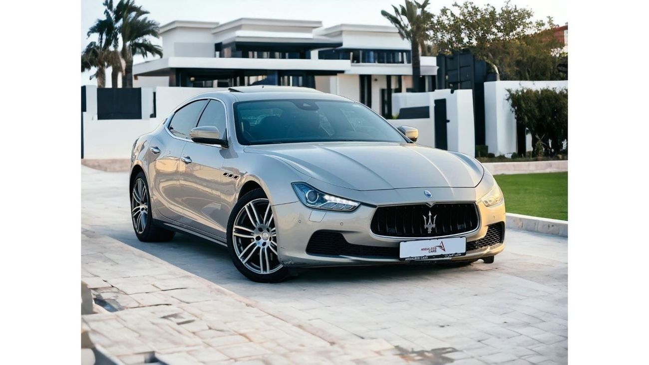 Maserati Ghibli S Q4 AED 1,16 PM | MASERATI GHIBLI 3.0L V6 | GCC SPECS | ORIGINAL PAINT | MINT CONDITION