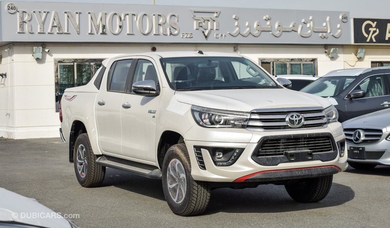 Toyota Hilux V-6 PETROL 4.0L ENGINE AUTOMATIC FULL OPTION WITH DVD CAMERA DIFF LOCK AND AUTOMATIC TRANSMISSION EX