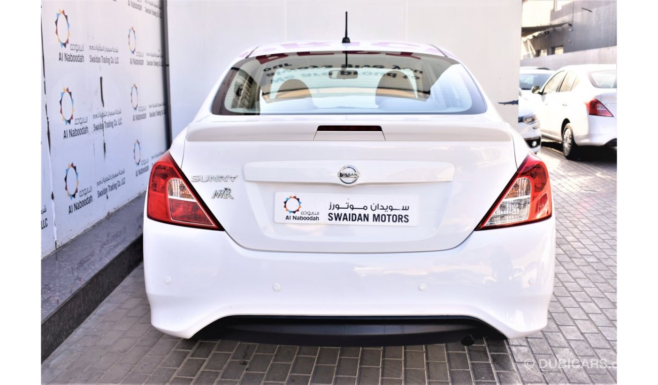 Nissan Sunny AED 742 PM | 1.5L SV GCC DEALER WARRANTY