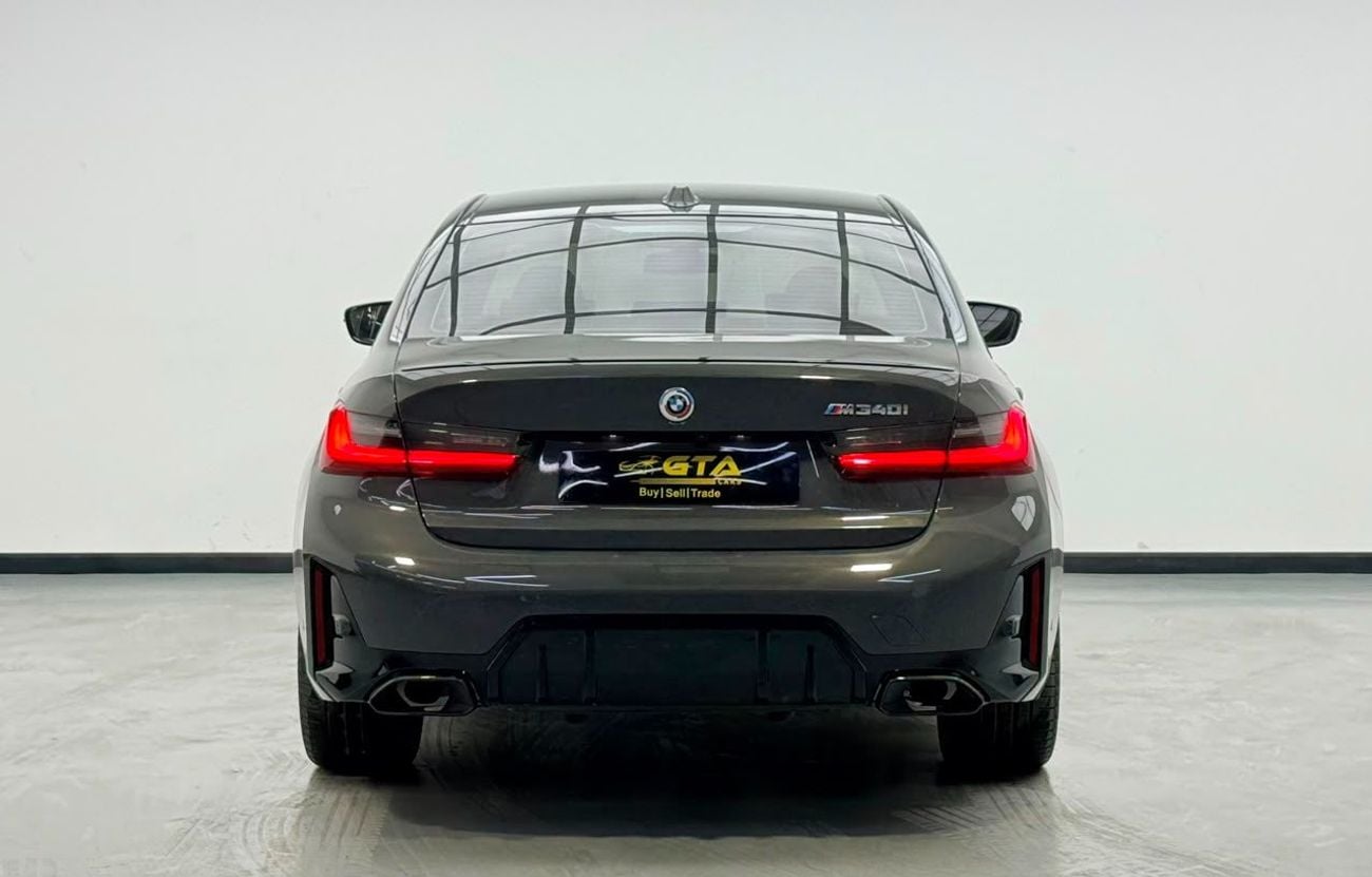 بي أم دبليو M340i M SPORT 2023 BMW M340i M-Sport, 2028 BMW Warranty + Service Pack, Full BMW Service History, Low Km, GCC