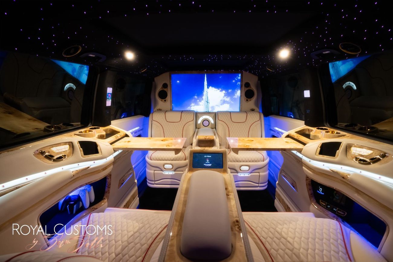 مرسيدس بنز V 300 “LA ROSE” – 1 Of 1 CONCEPT - Handcrafted by ROYAL CUSTOMS in Dubai (Since 2009)