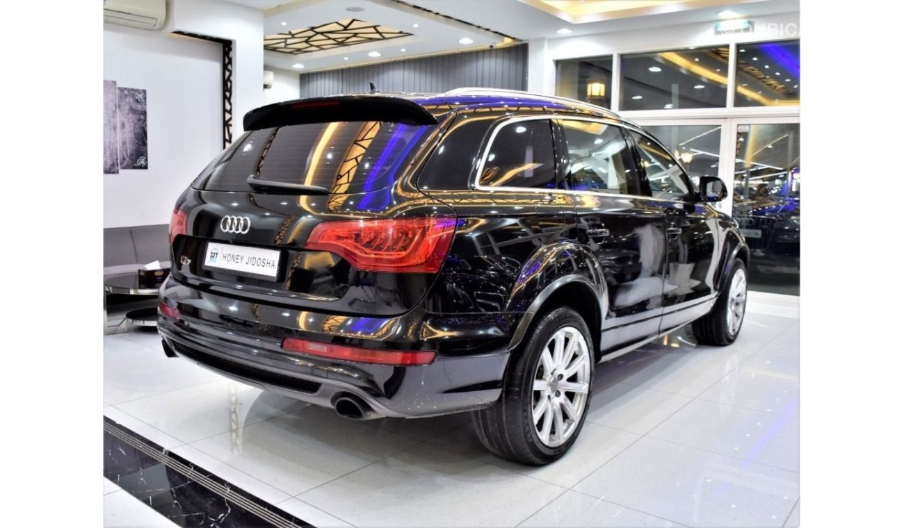 Audi Q7 EXCELLENT DEAL for our Audi Q7 SUPERCHARGED ( 2014 Model ) in Black Color GCC Specs