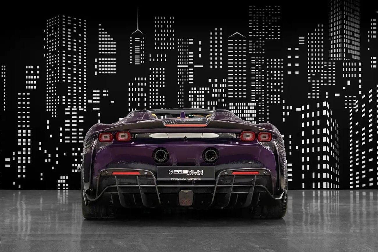 Ferrari SF90 SPIDER Ferrari | SF90 KEYVANY 1 OF 10 | VIOLA HONG KONG COLOUR