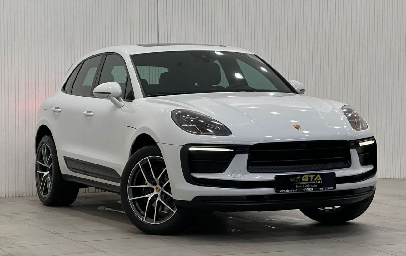 Porsche Macan Std 2022 Porsche Macan, August 2025 Porsche Warranty, Full Porsche Service History, Low Kms, GCC