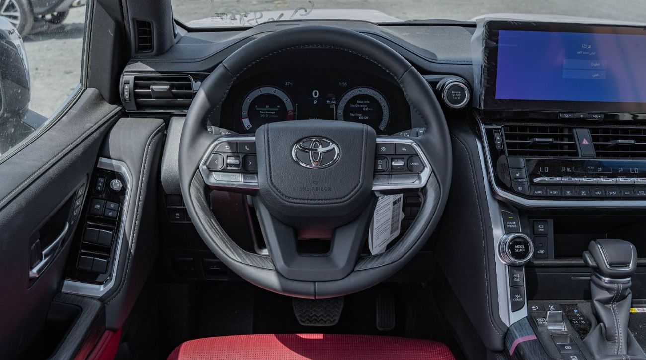 Toyota Land Cruiser ECT0113 - Toyota LC300 VXR  - 3.5L Hybrid At Black With Red 2025
