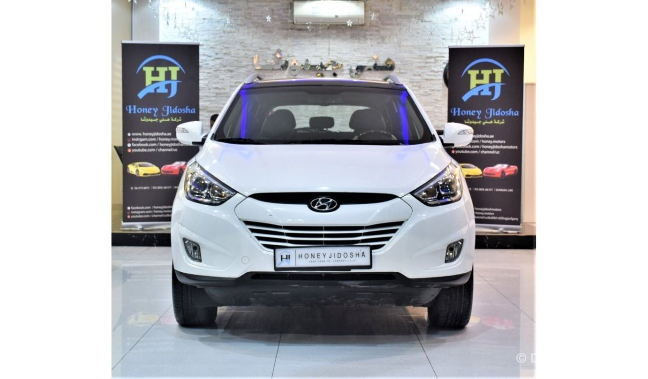 Hyundai Tucson AED 685 Per Month / 0% D.P | Hyundai Tucson 4WD 2014 Model!! in White Color! GCC Specs