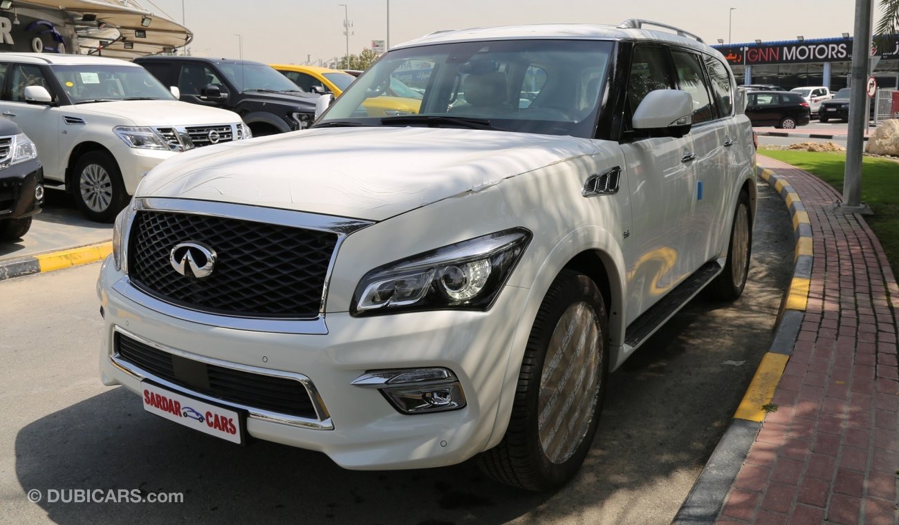 إنفينيتي QX80 5yrs Unlimited Warranty