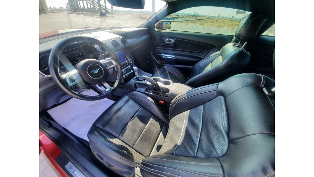 Ford Mustang EcoBoost Premium Ford mustang v4 turbo eco boost premium Full option 2020 تتصدر للسعودية