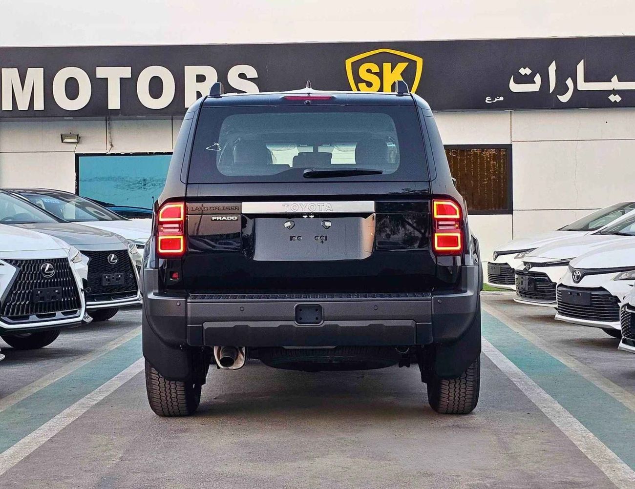 تويوتا برادو ALL ROUNDER TURBO / 2.4L PETROL V4 / SUNROOF / DIFFLOCK / COOL BOX (CODE#PR24S1)