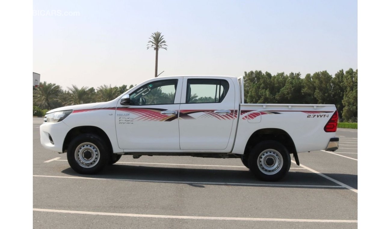 تويوتا هيلوكس 2016 | HILUX DOUBLE CABIN AUTOMATIC GEAR - WITH GCC SPECS AND EXCELLENT CONDITION