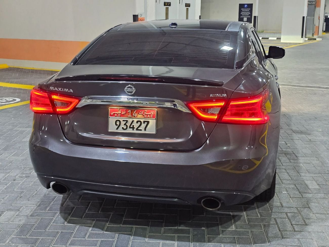 Nissan Maxima SR Midnight 3.5L Nissan maxima platinum