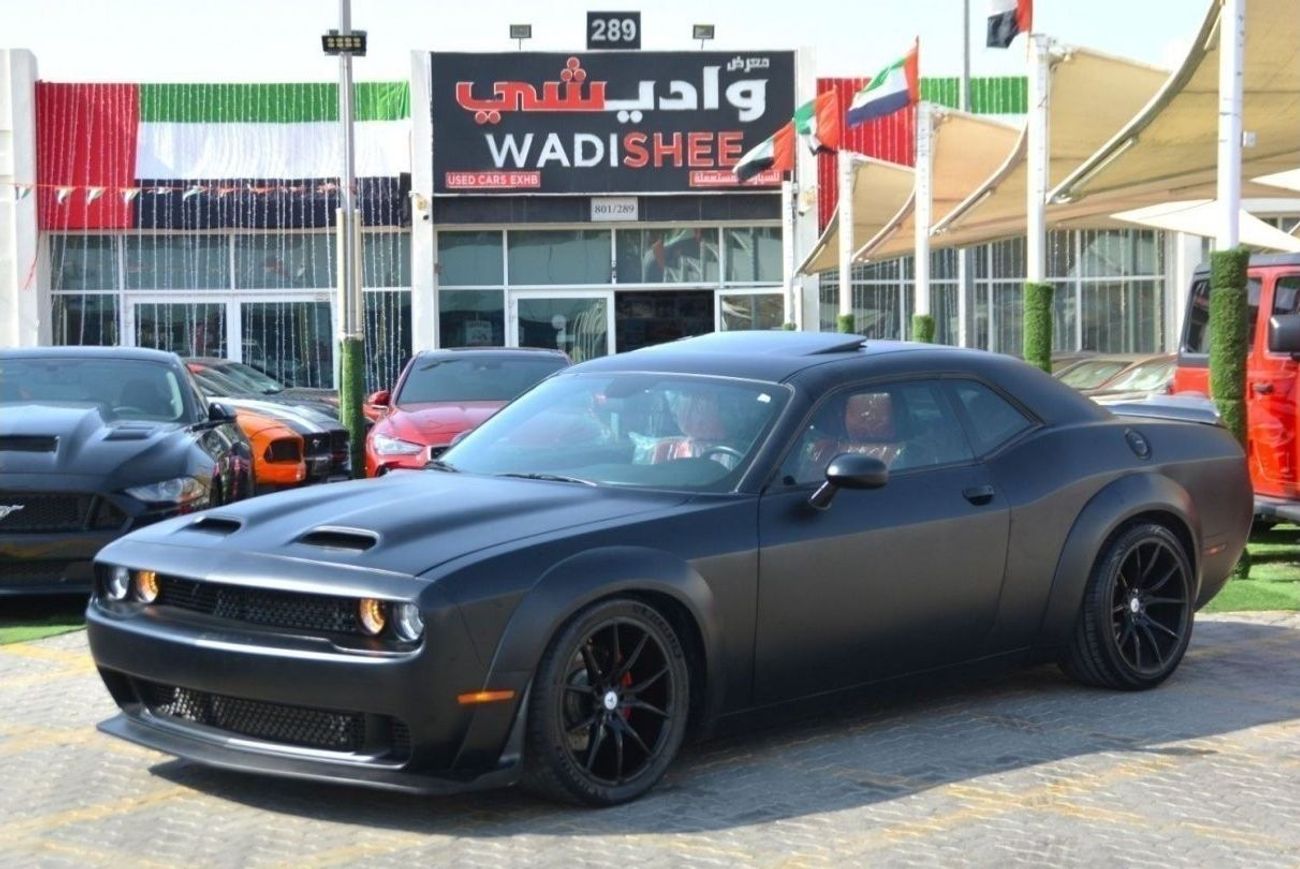 Dodge Challenger R/T DODGE CHALLENGER RT- MAT BLACK-2020