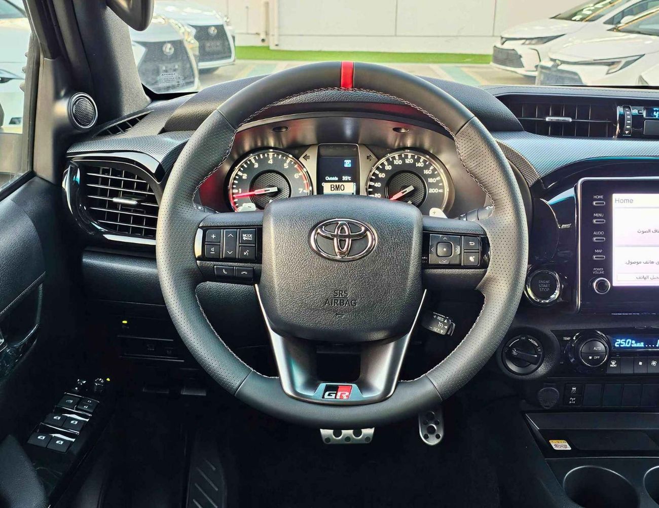 Toyota Hilux GR SPORT/4.0L PETROL V6 4WD/RADAR/ 360 CAMERA/ DRIVER POWER SEAT/ (CODE # GR SPORT)