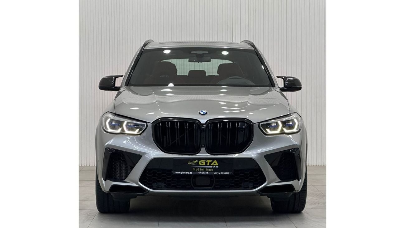 بي أم دبليو X5 M 2022 BMW X5M Competition, Nov 2026 BMW Warranty + Service Pack, Full Options, Low Kms, GCC