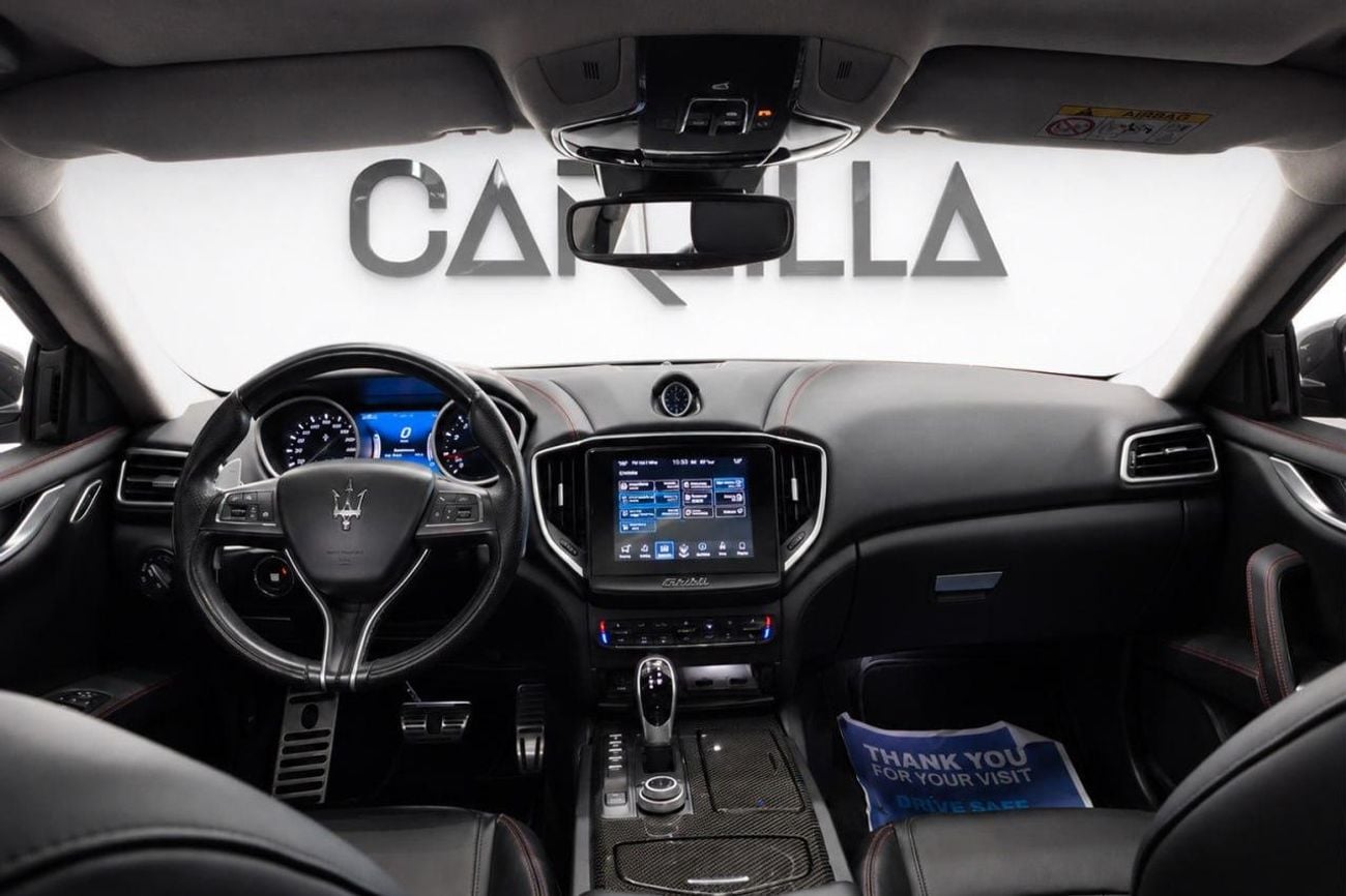 مازيراتي جيبلي S Q4 l Full Option | GCC Specs | AED 1,330 / Monthly