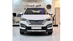 Hyundai Santa Fe AMAZING Hyundai SantaFe 4WD 2015 Model!! in White Color! GCC Specs