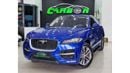 Jaguar F Pace R-Sport SUMMER PROMOTION JAGUAR F PACE R 2.5T 2019 GCC IN PERFECT CONDITION UNDER AL TAYER WARRANTY