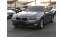 BMW 520i Bmw 520 model 2013 GCC prefect condition full option sun roof leather seats back camera back air con