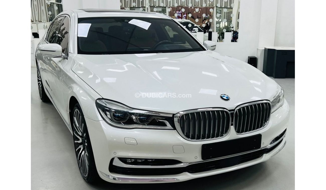BMW 750Li Luxury Plus GCC .. FSH .. Perfect Condition .. V8 .. Top Range