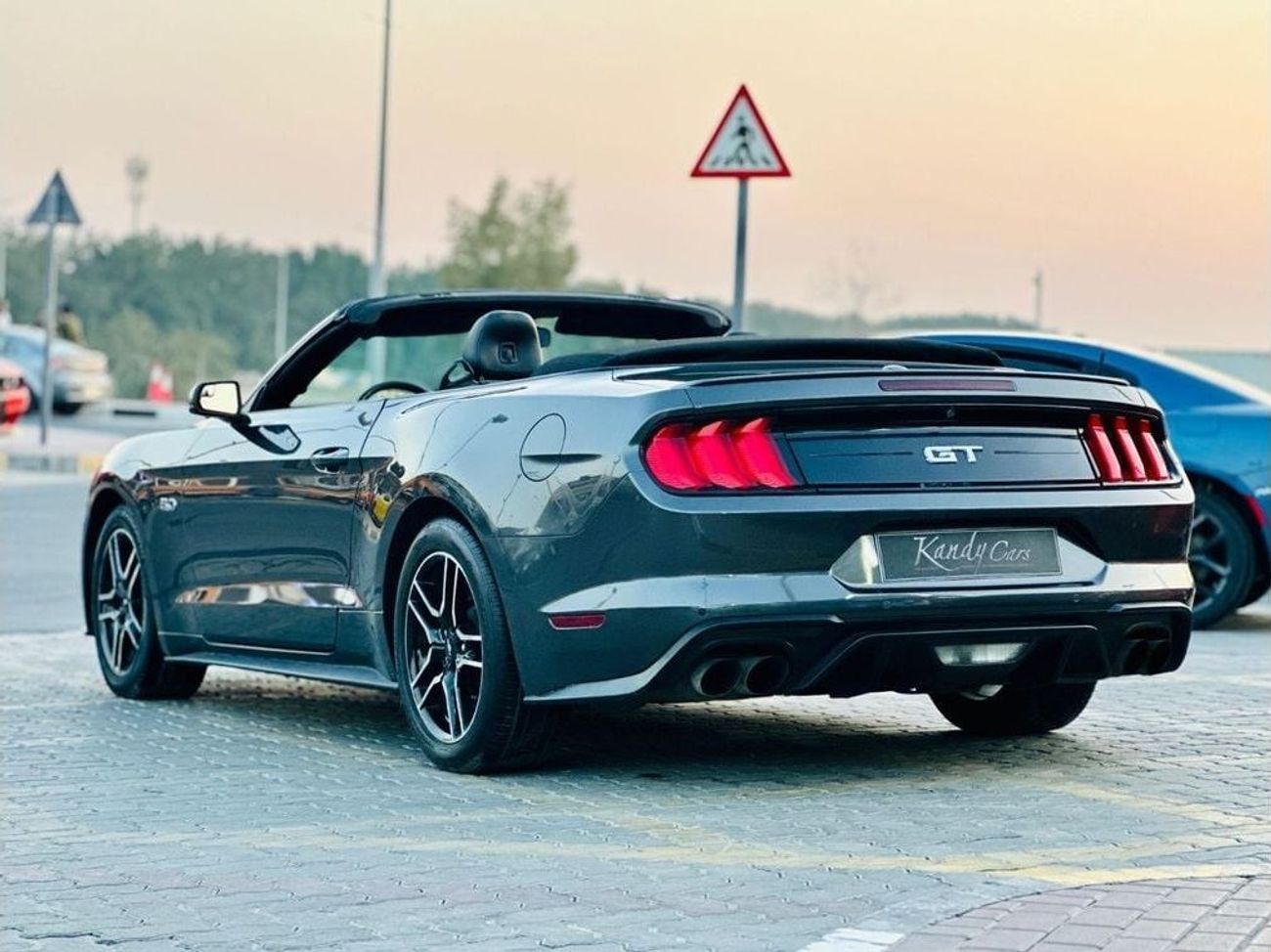 فورد موستانج GT Premium Convertible | Monthly AED 1680/- | 0% DP | Fog Lights | Paddle Shifters | # 18568