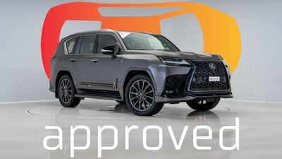 لكزس LX 600 F SPORT | ضمان وخدمة لكزس متوفرة | مواصفات دول مجلس التعاون الخليجي