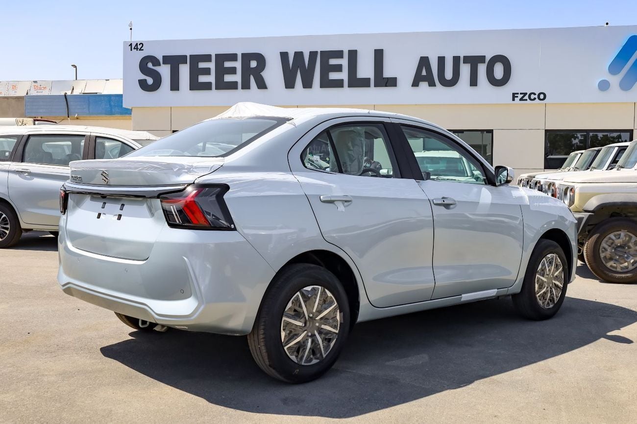 سوزوكي دزاير 2026 GLX 1.2-litre 4-cylinder petrol engine - 5 Speed AT - 9 inch Touchscreen - EXPORT