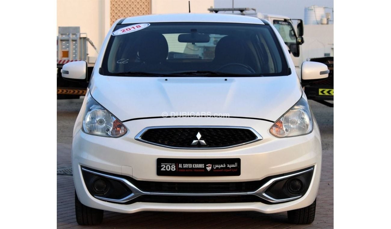 Mitsubishi Mirage Mitsubishi Mirage 2018 GCC, in excellent condition, without accidents, very clean from inside and ou