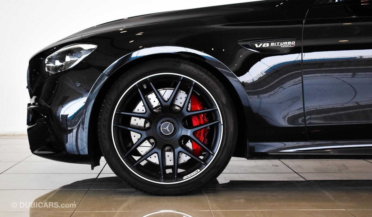 Mercedes-Benz E 63 AMG S 4M / Reference: VSB 31381 Certified Pre-Owned with up to 5 YRS SERVICE PACKAGE!!!