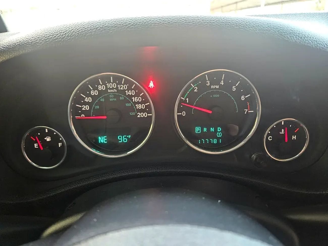 جيب رانجلر Sport GCC Specs 2 Door V6 Very Neat And Clean With Low KM