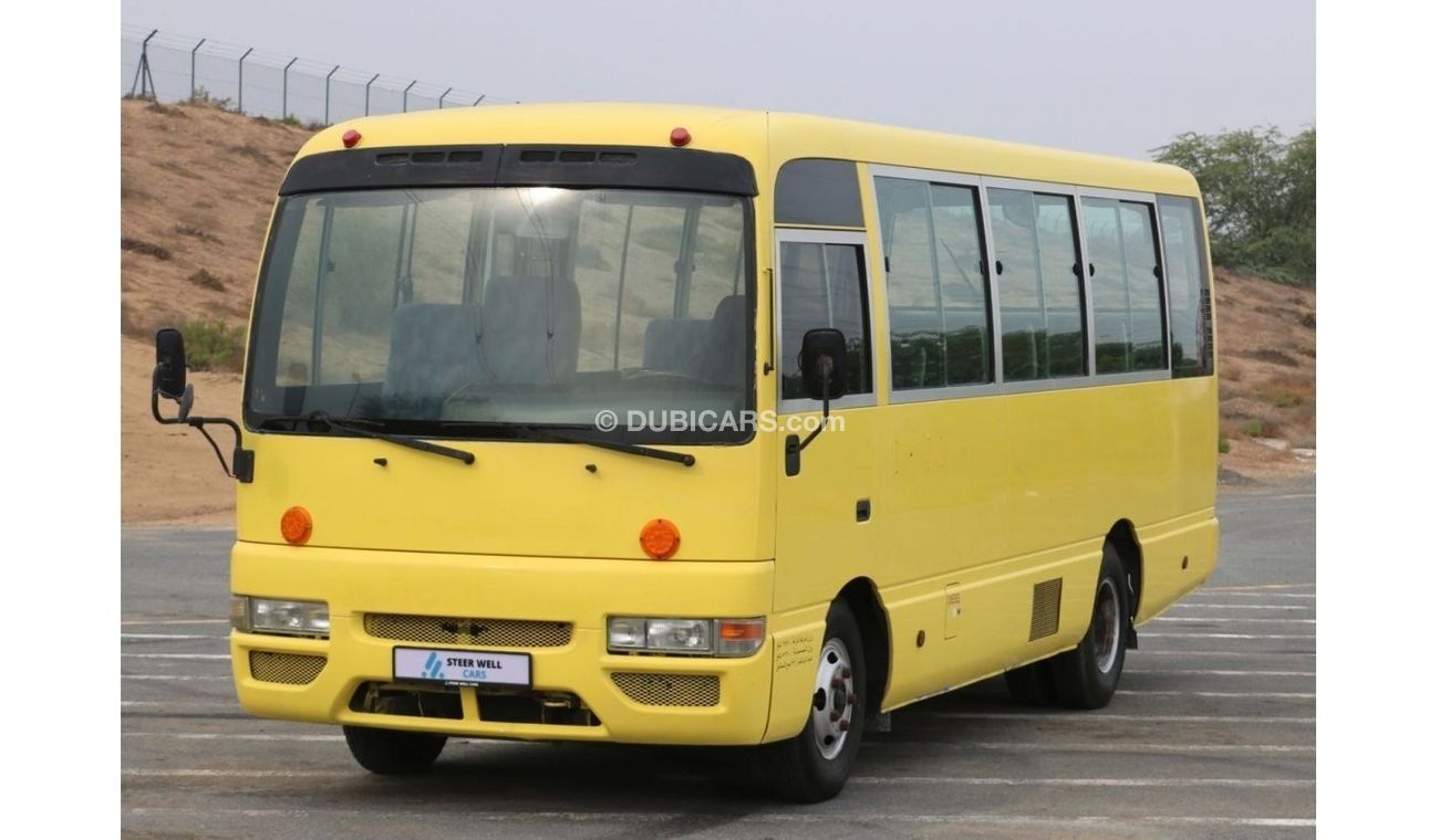 Nissan Civilian 2006 | CIVILIAN A/C 23 SEATER YELLOW SCHOOL BUS WITH GCC SPECS AND EXCELLENT CONDITION