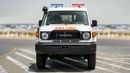 تويوتا لاند كروزر 70 LC 78 HARDTOP 4.0L MT Toyota LC78 Hard Top Ambulance 4.2L V6 Diesel MT  MY2025 for export only