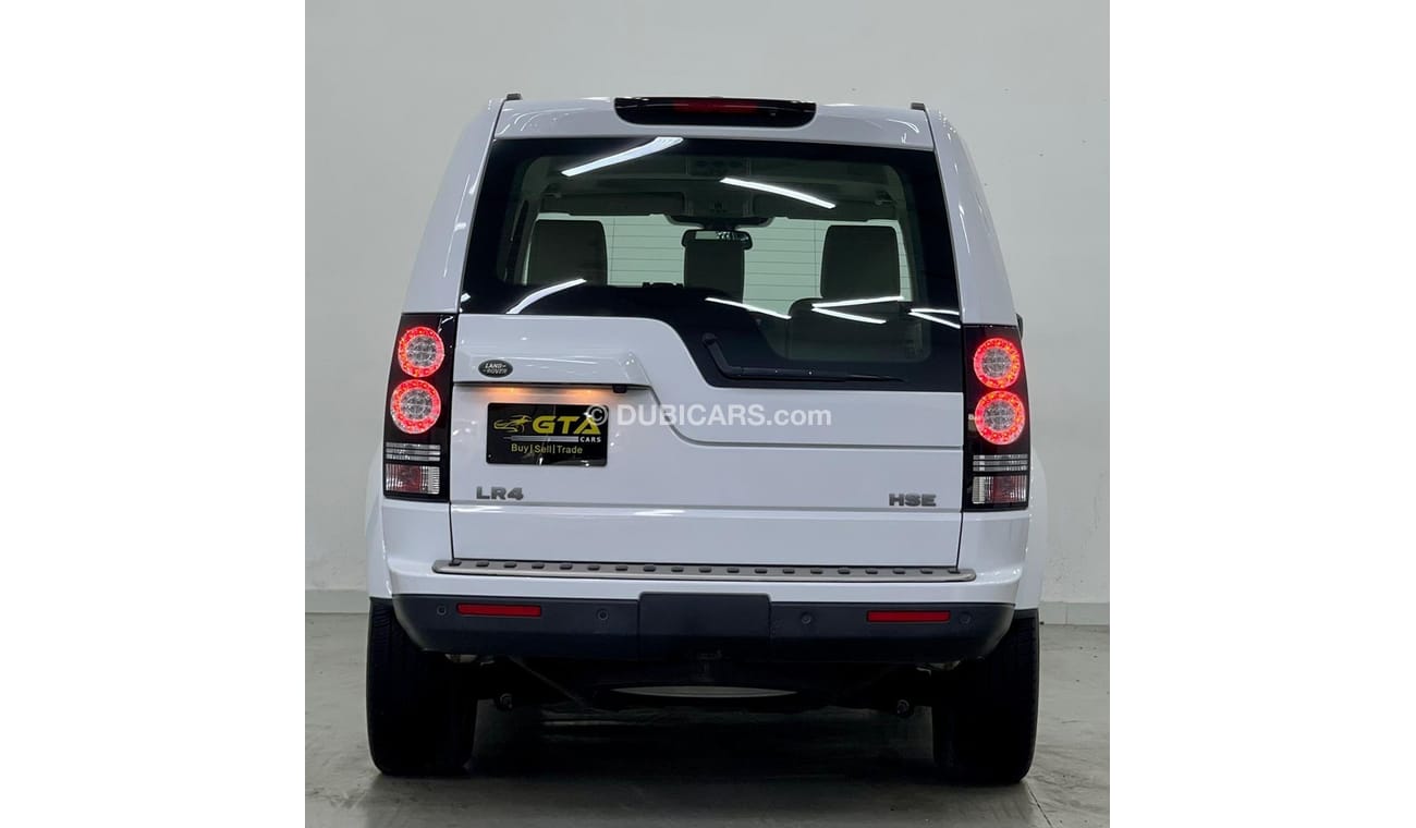 Land Rover Discovery 2016 Land Rover LR4 HSE, 7 Seats, Full Service History, Warranty, Fully Loaded, GCC
