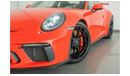 بورش 911 2018 Porsche 911 GT3 / Sport Chrono Package Plus / Extended Porsche Warranty