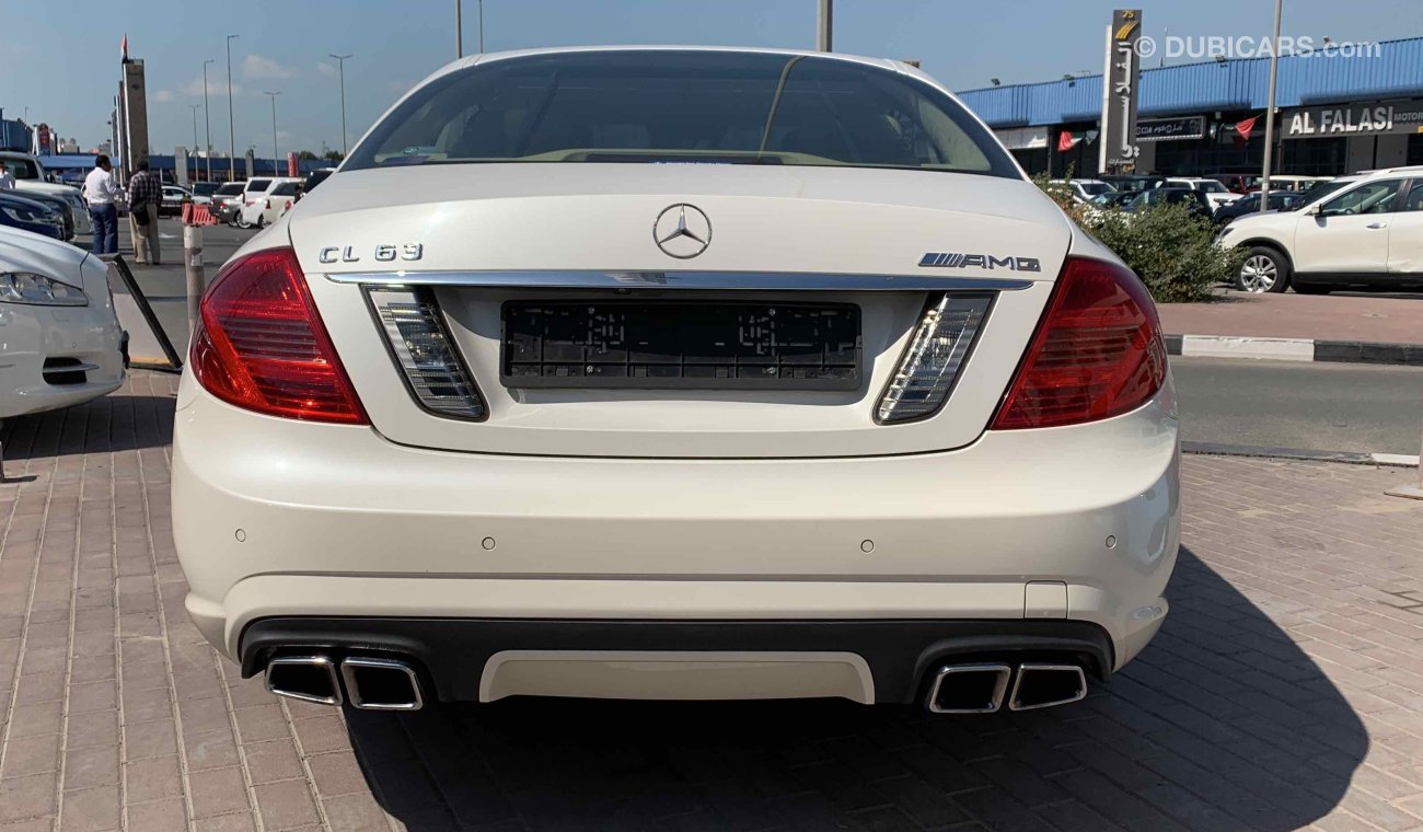 مرسيدس بنز CL 63 AMG V8. Biturbo