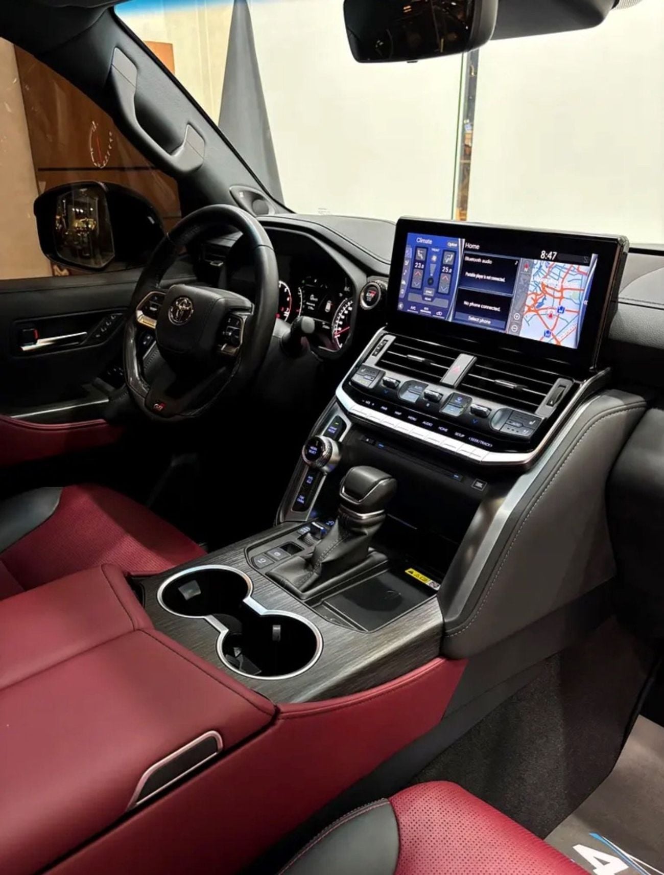 Toyota Land Cruiser 2023 Model GR Sports Red And Black interior Full Option very perfect condition