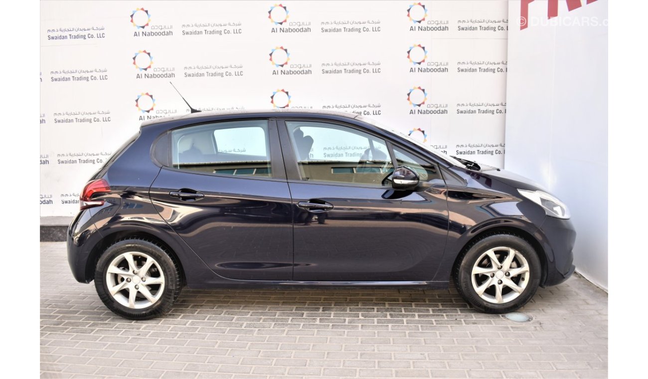 Peugeot 208 AED 684 PM | 1.6L ACTIVE 2019 GCC AGENCY WARRANTY UP TO 2024 OR 100000KM