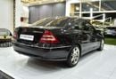 مرسيدس بنز C 180 EXCELLENT DEAL for our Mercedes Benz C180 Kompressor ( 2007 Model ) in Black Color GCC Specs