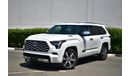 Toyota Sequoia Capstone Hybrid V6 3.5L Turbo 4wd Automatic. UAE Registration +10%