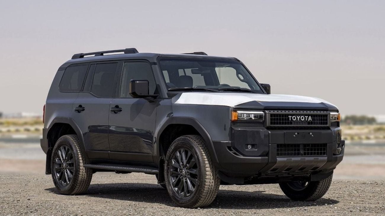 تويوتا برادو (LHD) TOYOTA PRADO 250 WX+ LUXURY 2.8D AT MY2025 - GREY