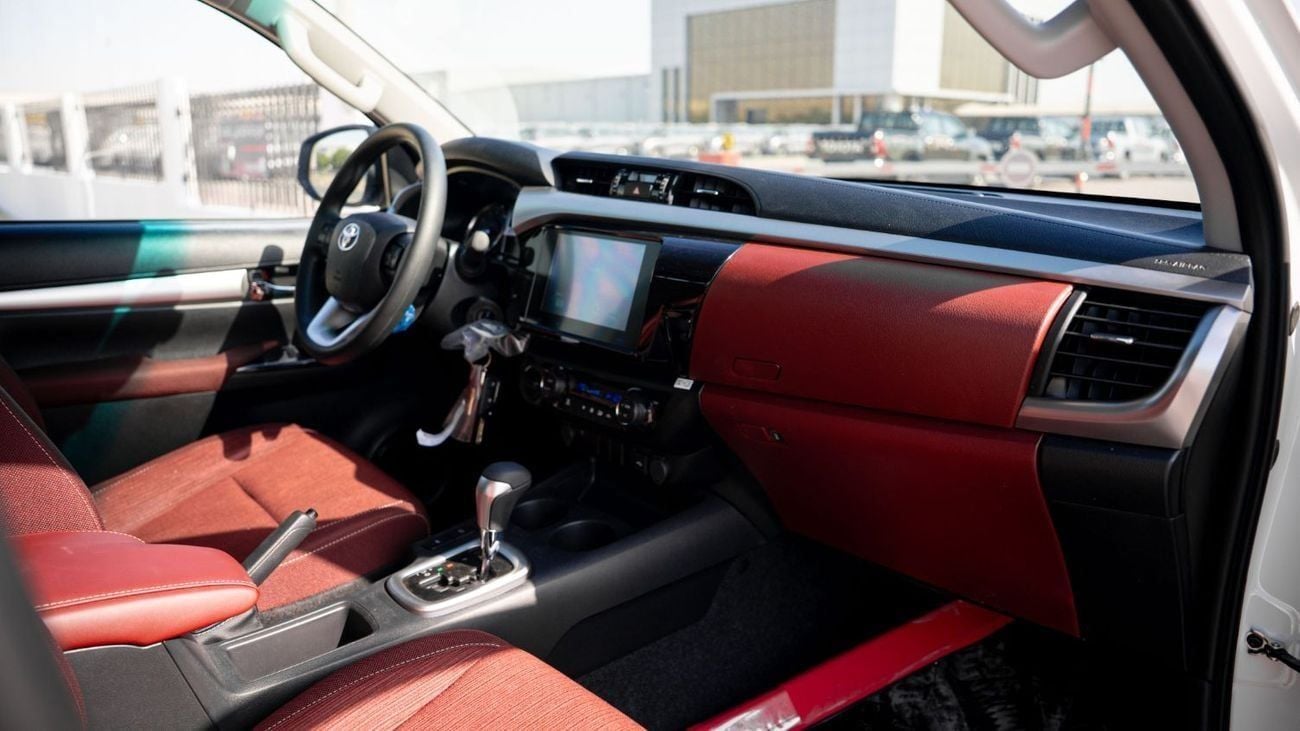 Toyota Hilux 2025 Toyota Hilux GLX 2.7 - White Inside Maroon | Export Only