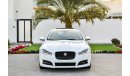 Jaguar XF 3.0L V6 Supercharged - Under Warranty!   GCC - AED 1,705 PER MONTH - 0% DOWNPAYMENT