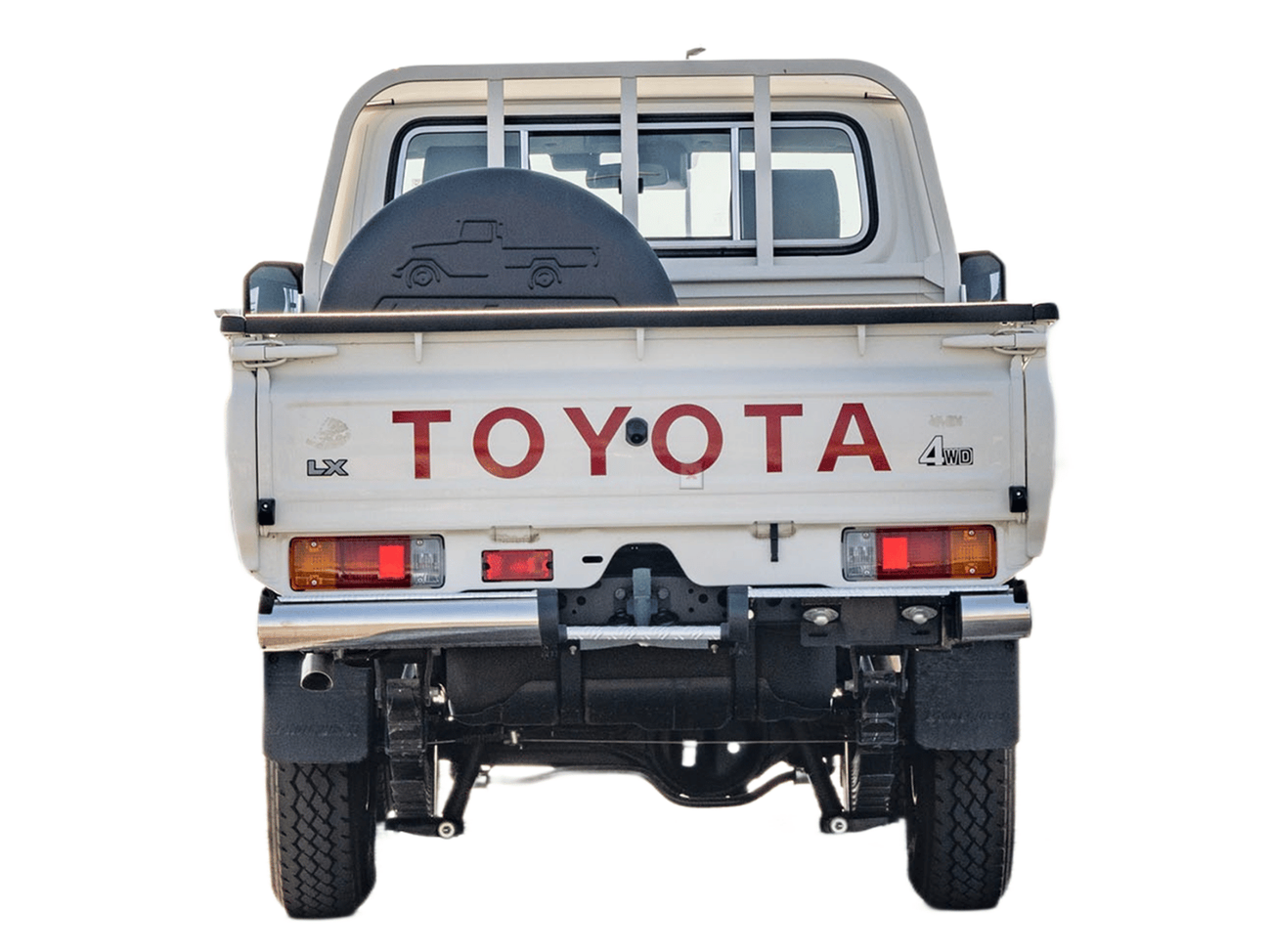 تويوتا لاند كروزر بيك آب ECTCGA002 – 2025 Toyota LC79 Single Cab Pick Up - 2.8L Diesel Auto - Mid - White with Beige Interior