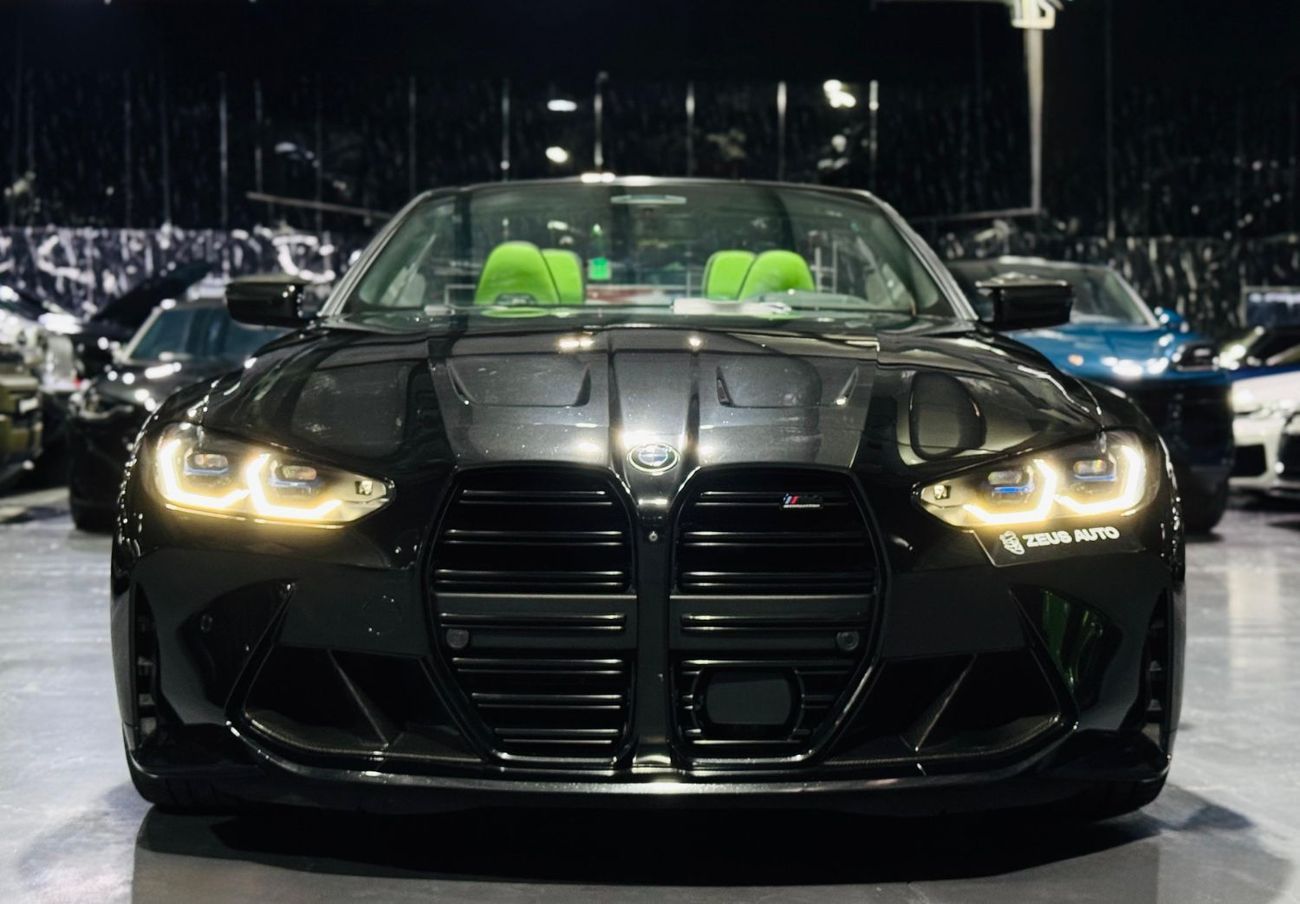 BMW M4 Competition 3.0L 2022 BMW M4 xDrive Cabriolet, Warranty, Full BMW Service History, Fully Loaded, GCC