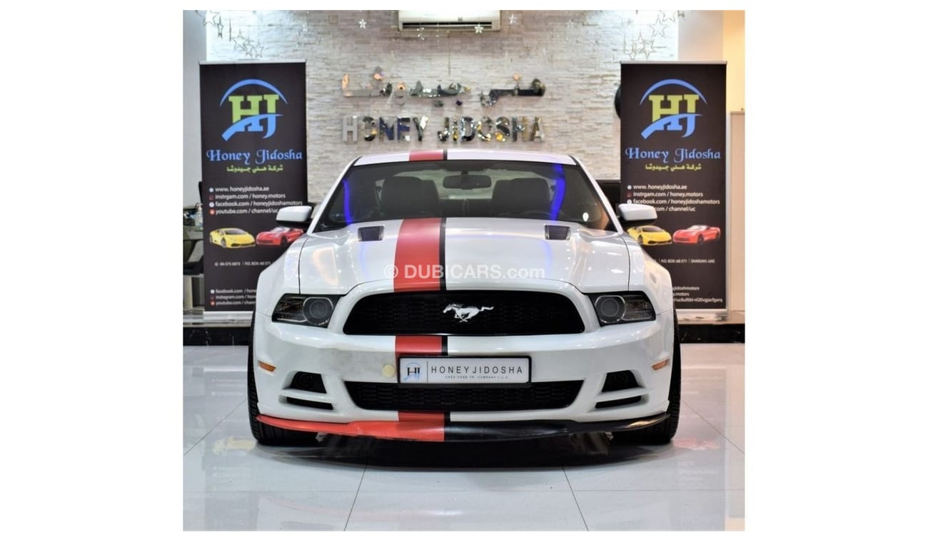 Ford Mustang EXCELLENT DEAL for our Ford Mustang GT 5.0 ( 2014 Model! ) in White Color! GCC Specs